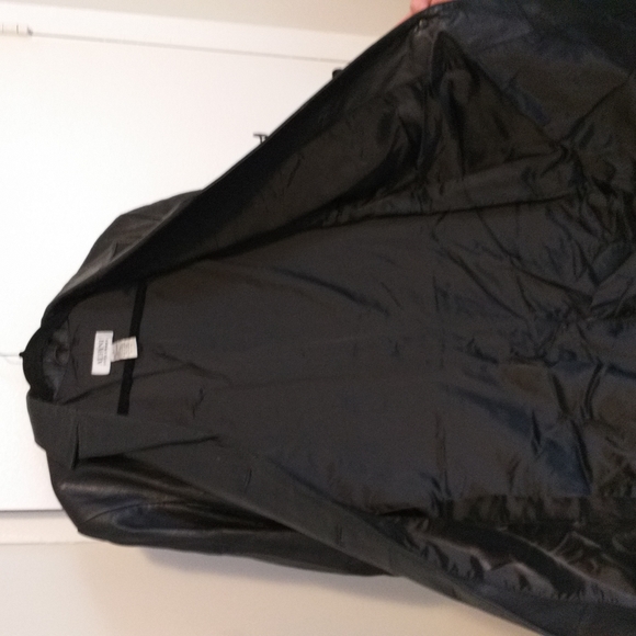 Leather Trench Jacket - Picture 8 of 9